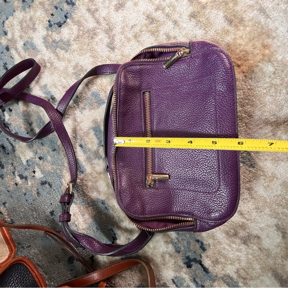 Purple Vegan Target Crossbody Bag a new day - Picture 11 of 11